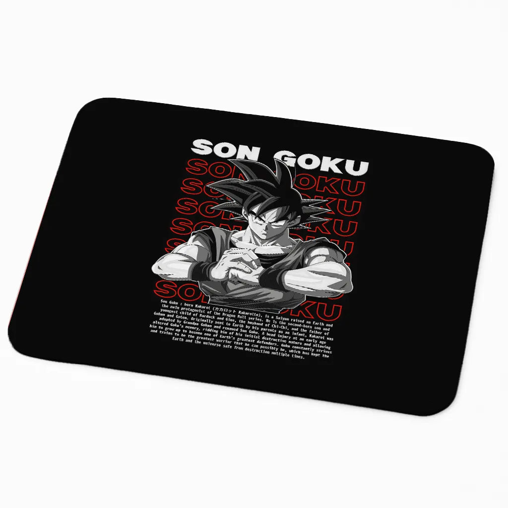 9x7 Inch Anti-Fray Mousepad for Students & Professionals | Non-Slip | goku