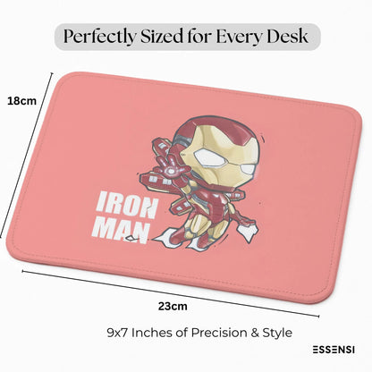 9x7 Inch Anti-Fray Mousepad for Students & Professionals | Non-Slip | Irnman