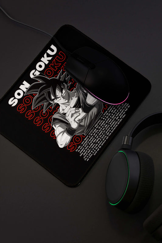 9x7 Inch Anti-Fray Mousepad for Students & Professionals | Non-Slip | goku