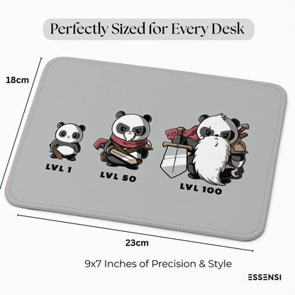 9x7 Inch Anti-Fray Mousepad for Students & Professionals | Non-Slip | Lvl Up