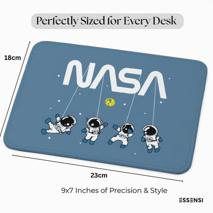 9x7 Inch Anti-Fray Mousepad for Students & Professionals | Non-Slip | Nasa