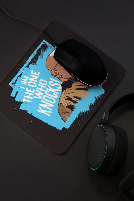 9x7 Inch Anti-Fray Desk Pad – 30+ Trendy Designs | Non-Slip Rubber Base | Breaking Bad