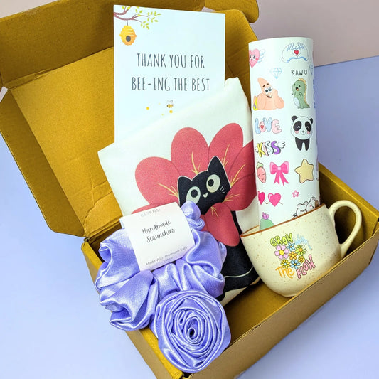 Gift Hamper for Women Combo of 6| Birthday, Self-Care & Anniversary Gift for wife or girlfriend | 4 Themes(Lavender Whisper)