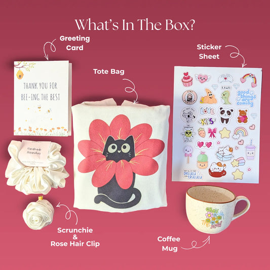 Gift Hamper for Women Combo of 6| Birthday, Self-Care & Anniversary Gift for wife or girlfriend | 4 Themes(Rose Velvet)