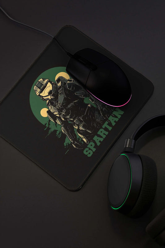 9x7 Inch Anti-Fray Mousepad for Students & Professionals | Non-Slip | Spartan