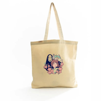 Canvas Tote Bag for Men & Women | 220 GSM Cotton, Premium Zipper, Coin Pouch (Spirited)