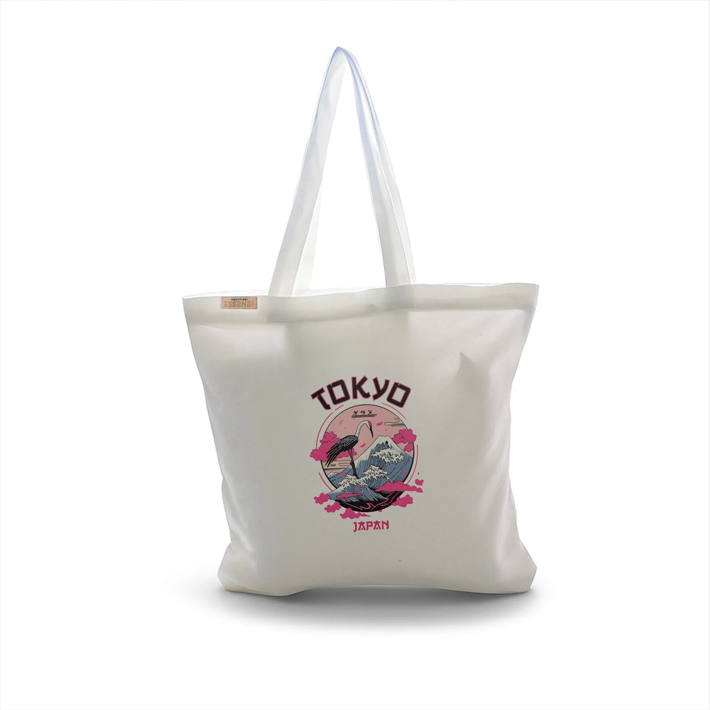 Canvas Tote Bag for Men & Women | 220 GSM Cotton, Premium Zipper, Coin Pouch| Tokiyo