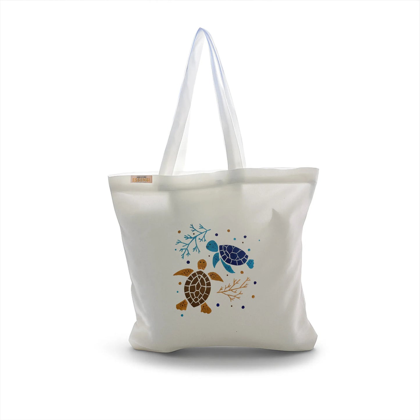 Canvas Tote Bag for Men & Women | 220 GSM Cotton, Premium Zipper, Coin Pouch| Turtule Bros