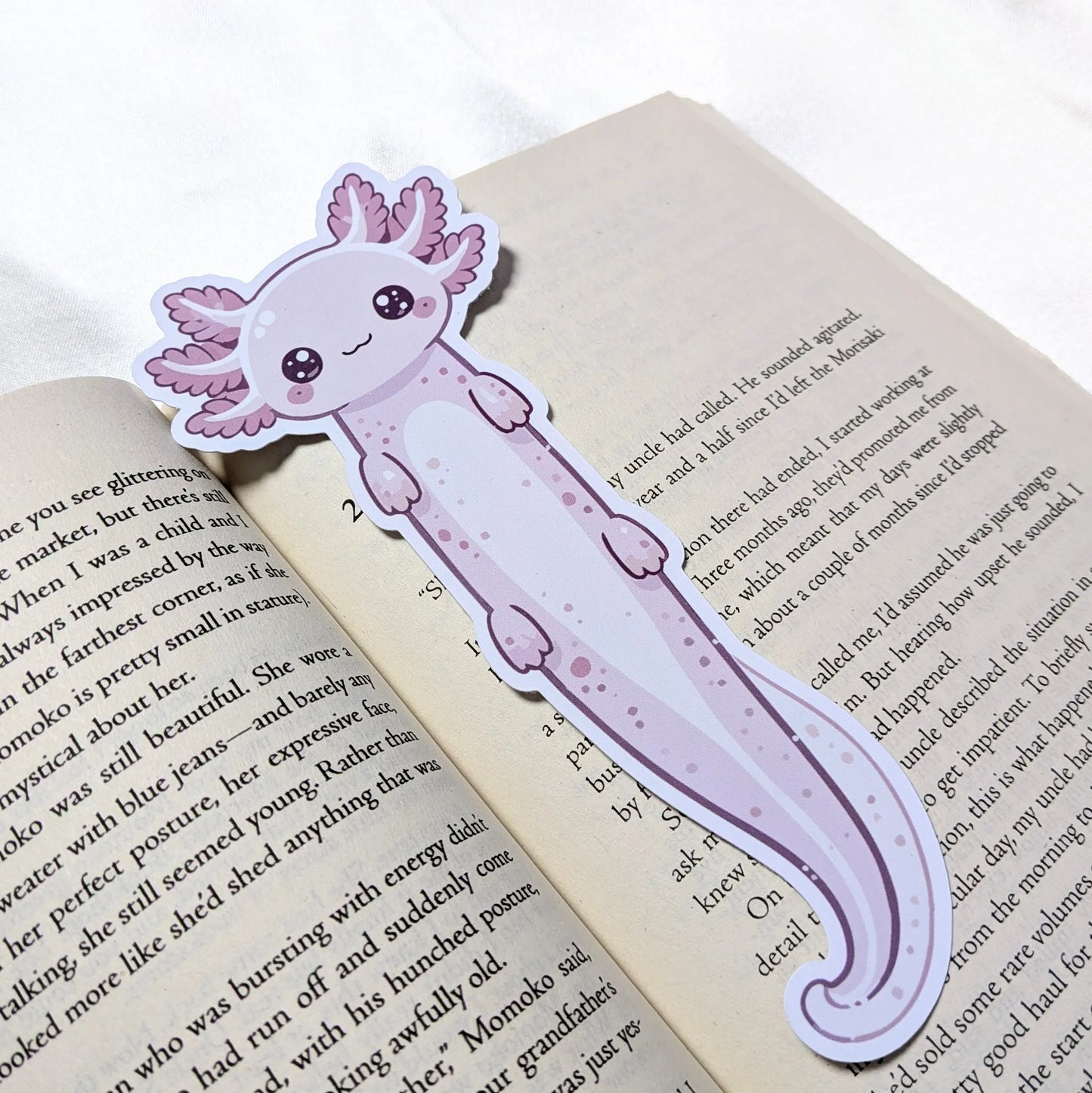 Cute Animal Bookmarks Pack of 6 | Glossy 250 GSM Paper | Kawaii Bookmarks