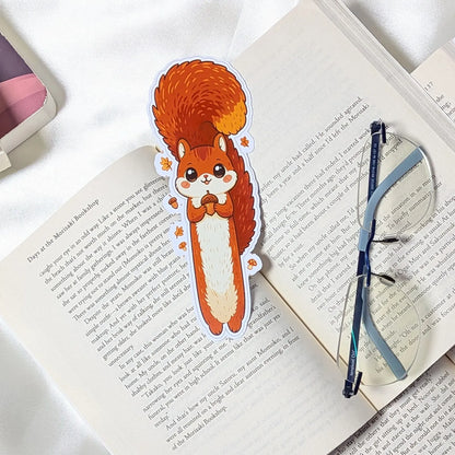 Cute Animal Bookmarks Pack of 6 | Glossy 250 GSM Paper | Kawaii Bookmarks