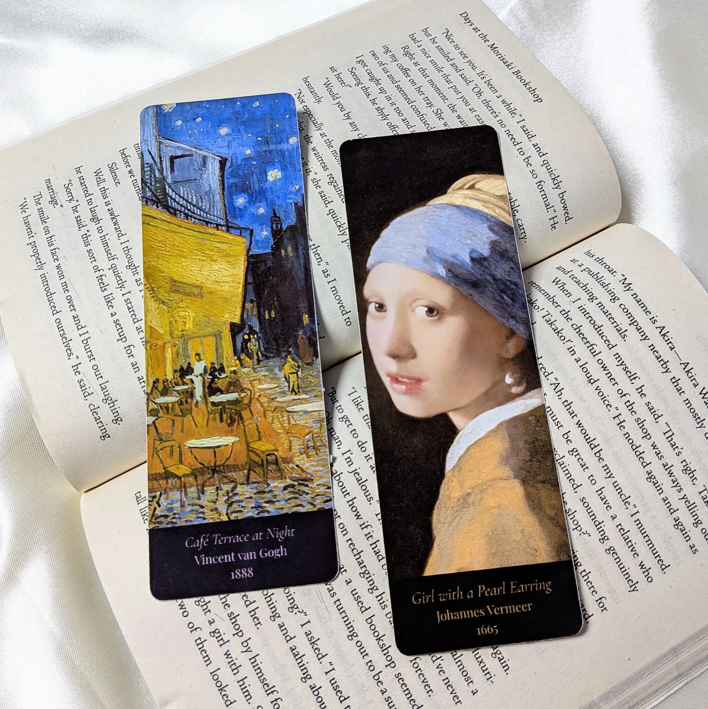 Classic Art Bookmarks Pack of 8 – Famous Paintings Print