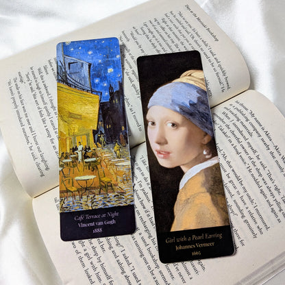 Classic Art Bookmarks Pack of 8 – Famous Paintings Print