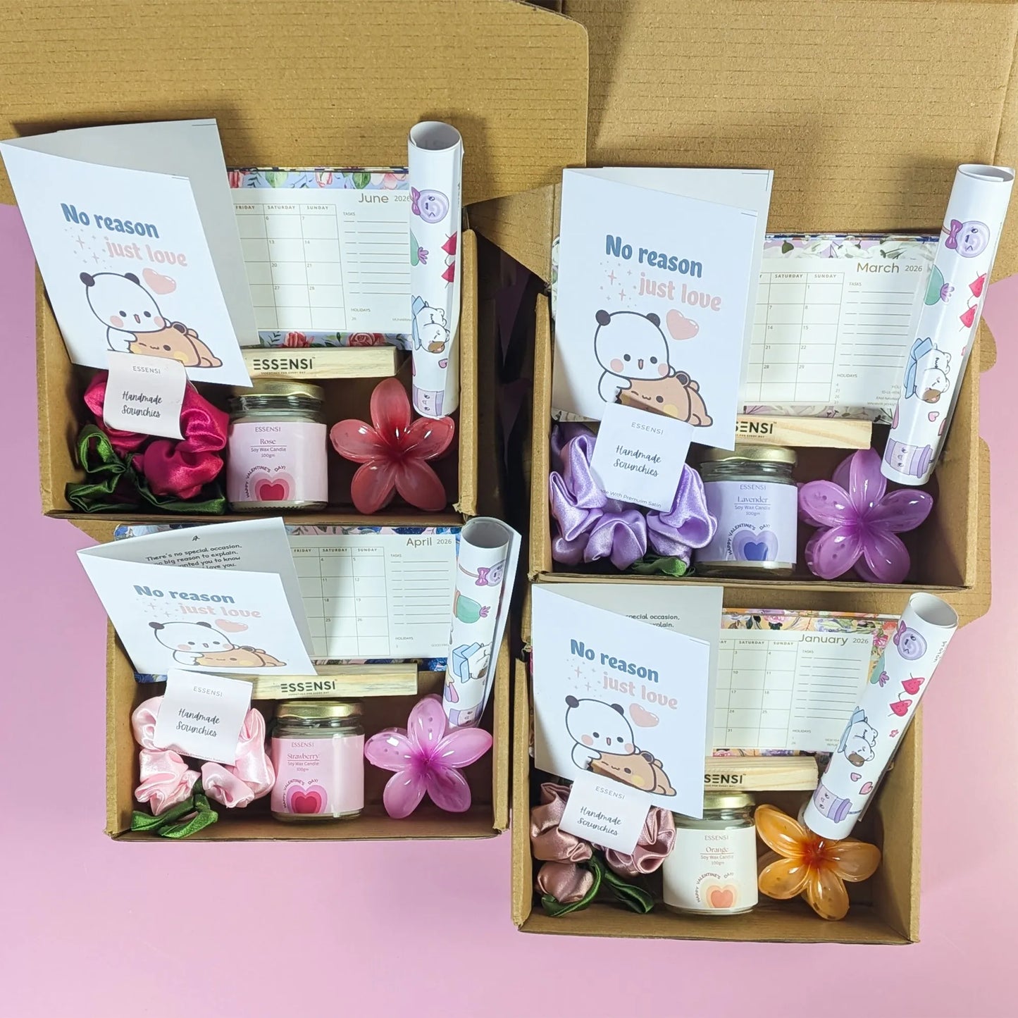 Valentine’s Day Gift Box for Girlfriend, Wife (Rose Velvet)