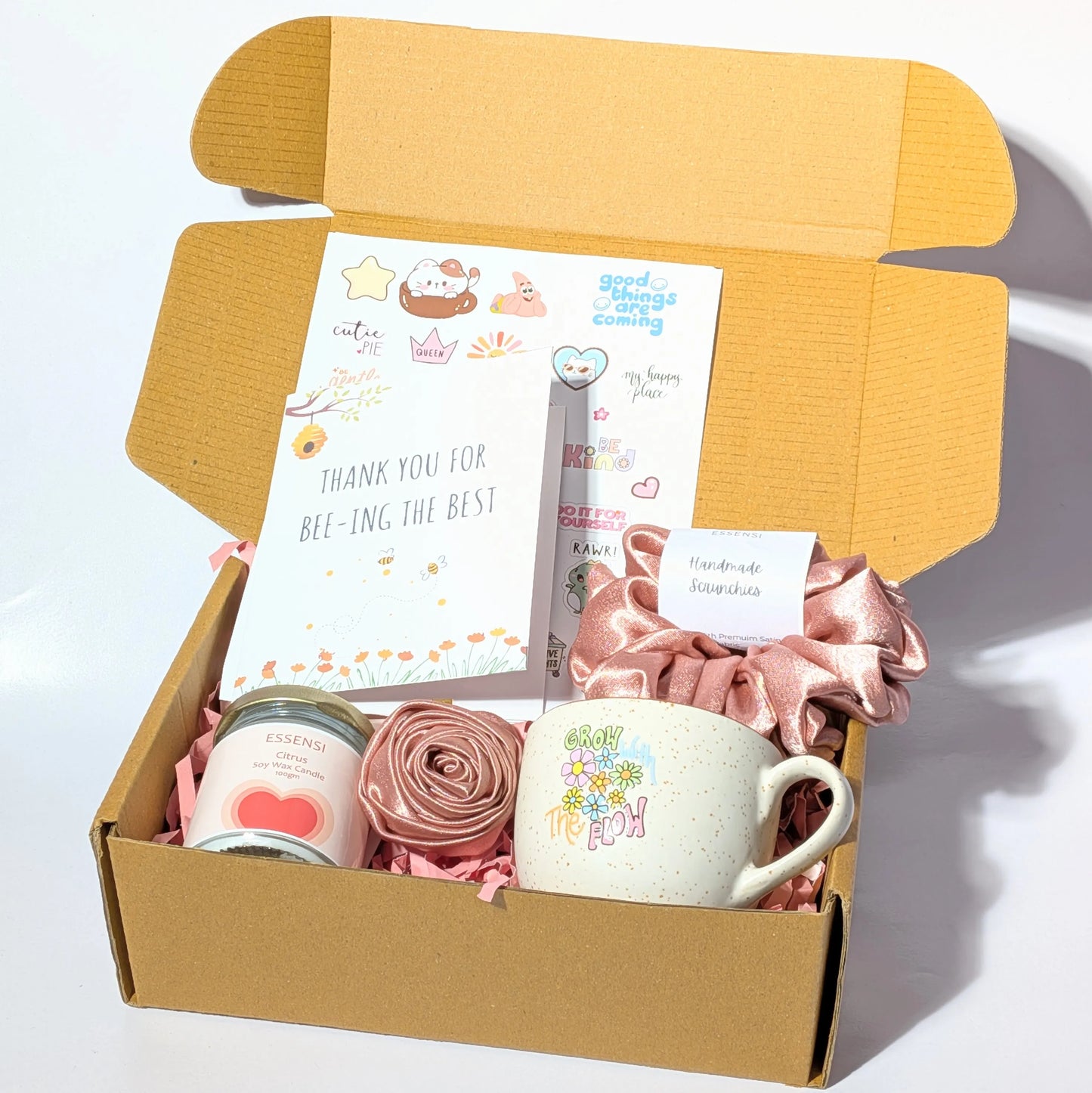 Gift Hamper for Women Combo of 6| Birthday, Self-Care & Anniversary Gift for wife or girlfriend | 4 Themes(Sunlit Citrus)