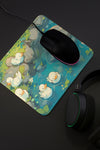 9x7 Inch Anti-Fray Desk Pad – 30+ Trendy Designs | Non-Slip Rubber Base| Duck in Pond