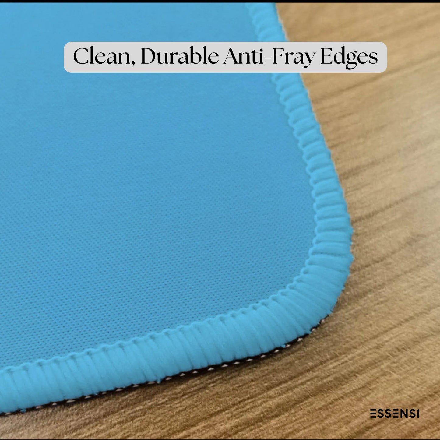 9x7 Inch Anti-Fray Mousepad for Students & Professionals | Non-Slip | Blue Dragon
