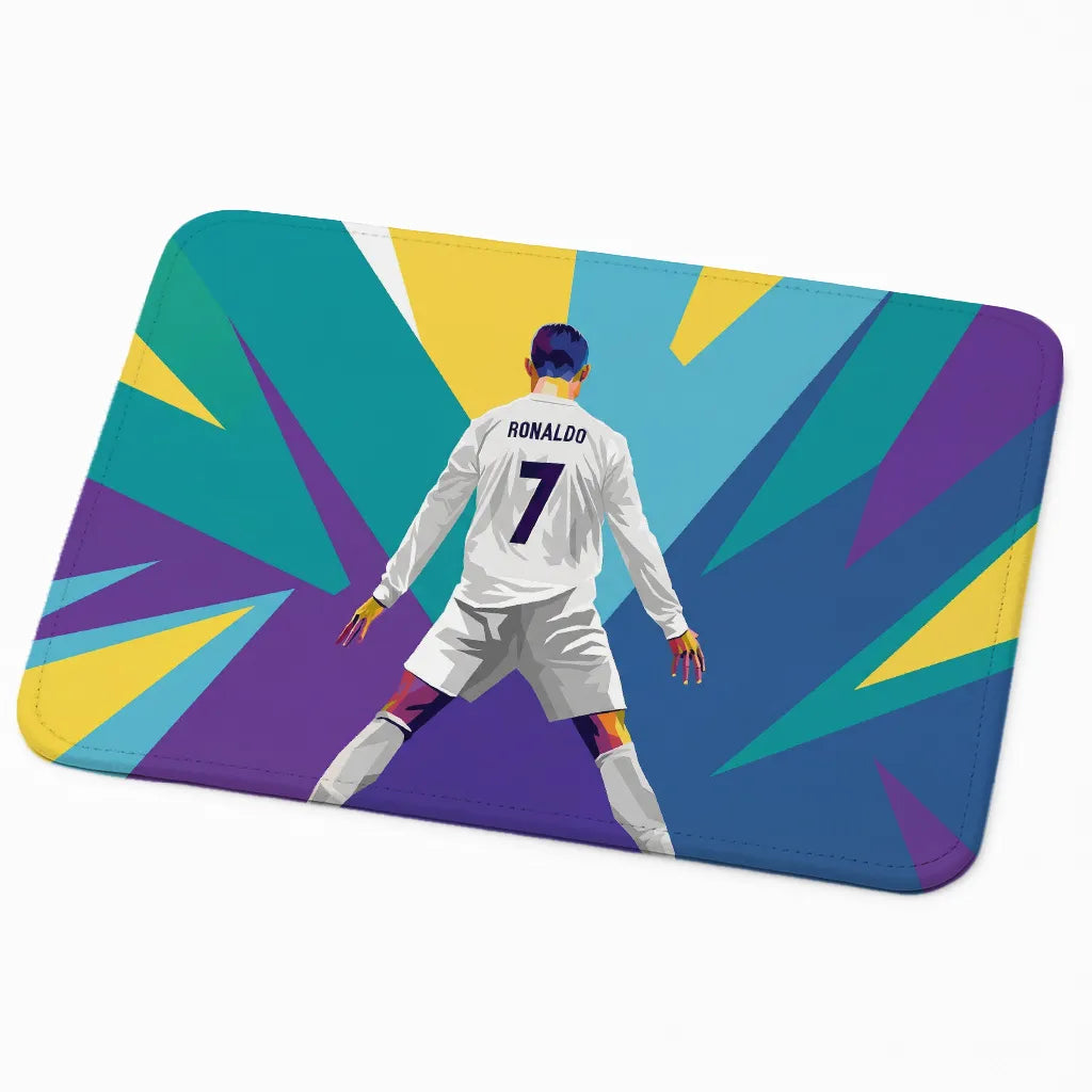 9x7 Inch Anti-Fray Mousepad for Students & Professionals | Non-Slip | CR7