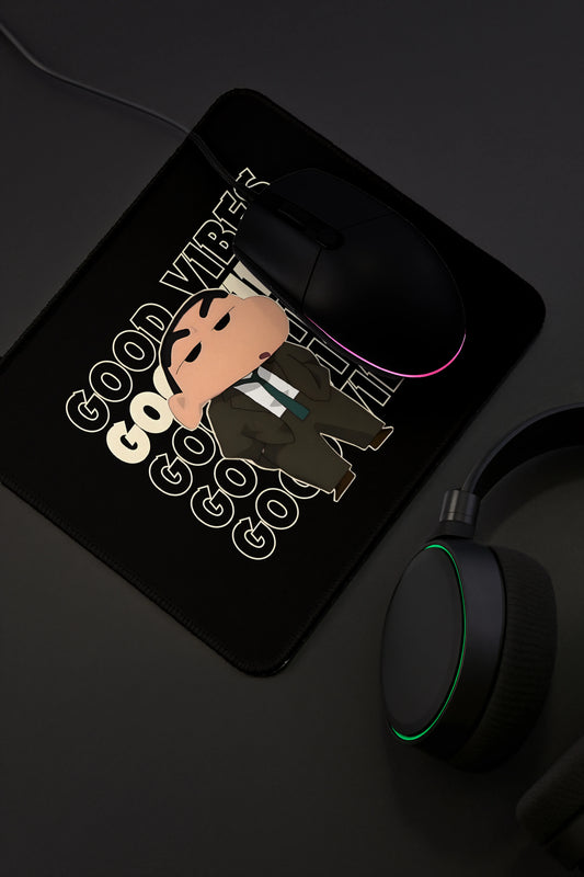 9x7 Inch Anti-Fray Mousepad – 30+ Trendy Designs | Non-Slip | Good Vibes