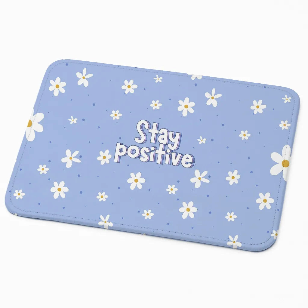 9x7 Inch Anti-Fray Mousepad – 30+ Trendy Designs | Non-Slip | Stay Positive