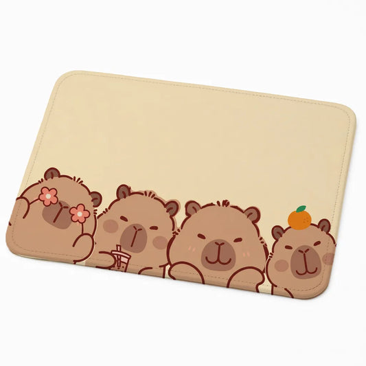 9x7 Inch Anti-Fray Mousepad for Students & Professionals | Non-Slip | beavers