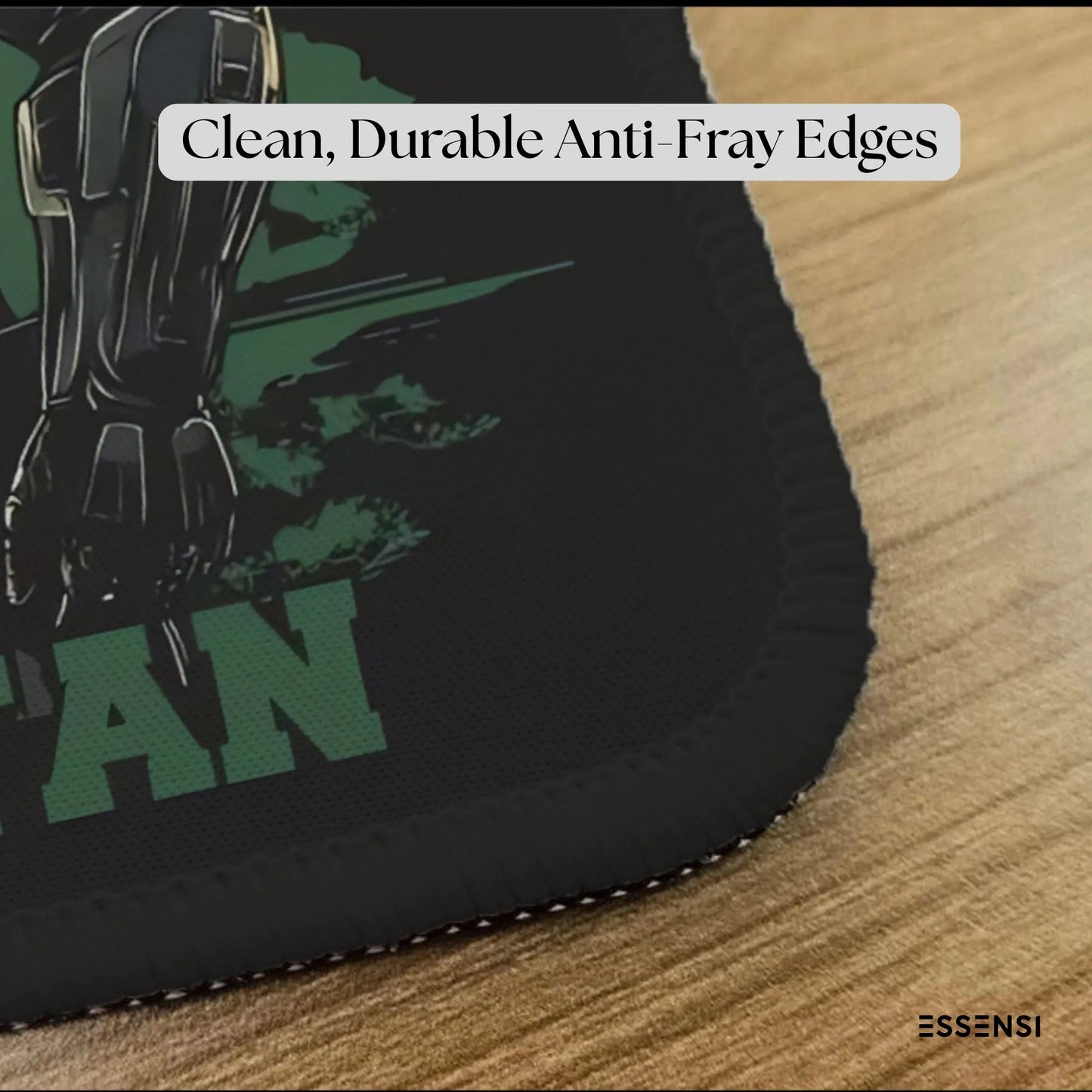 9x7 Inch Anti-Fray Mousepad for Students & Professionals | Non-Slip | Spartan