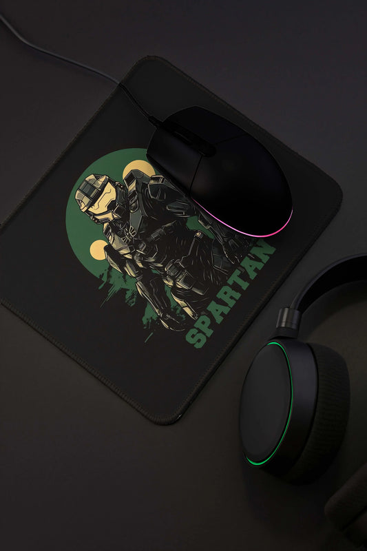 9x7 Inch Anti-Fray Mousepad for Students & Professionals | Non-Slip | Spartan