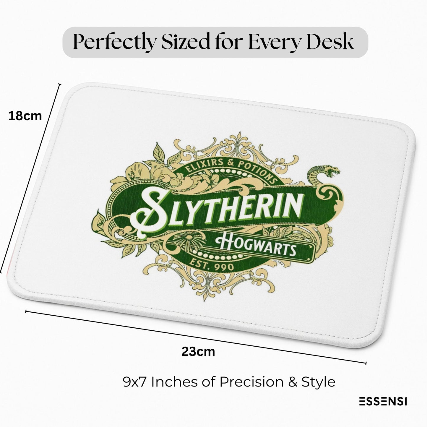 9x7 Inch Anti-Fray Mousepad for Students & Professionals | Non-Slip | Hp3