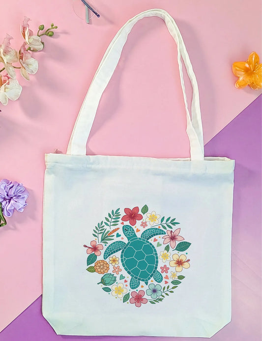 Canvas Tote Bag for Men & Women | 220 GSM Cotton, Premium Zipper, Coin Pouch| Coral