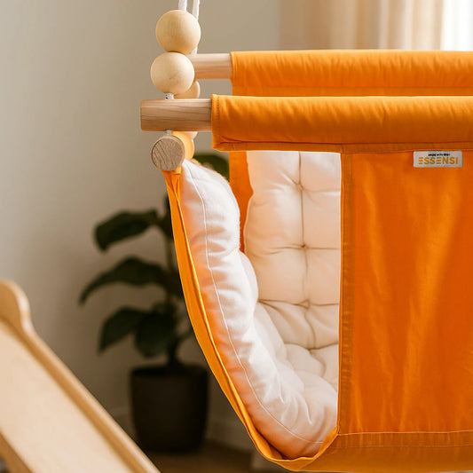 Indoor & Outdoor Baby Swing With Pillows | 6 Months to 4 Years
