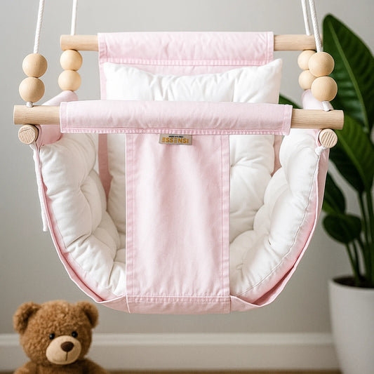 Indoor & Outdoor Baby Swing With Pillows | 6 Months to 4 Years