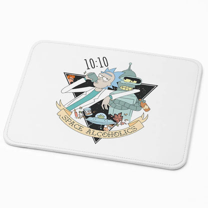 9x7 Inch Anti-Fray Mousepad for Students & Professionals | Non-Slip | Rick
