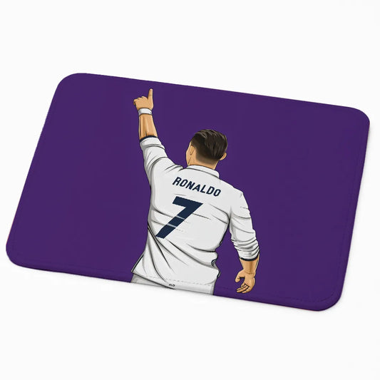9x7 Inch Anti-Fray Mousepad for Students & Professionals | Non-Slip | Ronaldo
